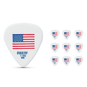 Pick Boy USA Flag Small Celltex Guitar Picks