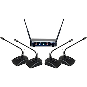 Vocopro USB-CONFERENCE 4 User Wireless Microphone/USB Interface Package