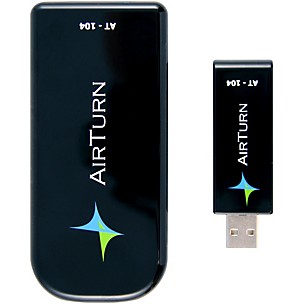 AirTurn USB Wireless AT-104 with 2 ATFS-2