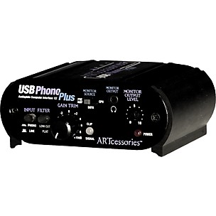 ART USBPhonoPlus v2 Computer Audio Interface
