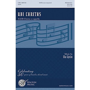 Walton Music Ubi Caritas SATB