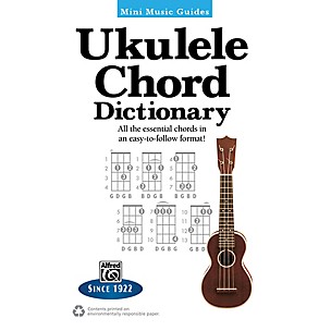 Alfred Ukulele Chord Dictionary