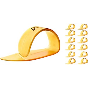 Dunlop Ultex Medium Thumbpicks Gold (12-Pack)