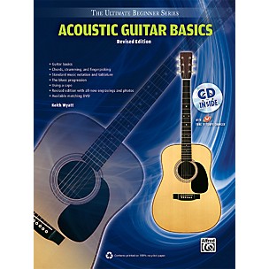 Alfred Ultimate Beginner Acoustic Guitar Basics (Revised Edition) Book & CD