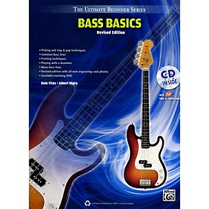 Alfred Ultimate Beginner Bass Basics, Revised Edition (Book/Online Audio)