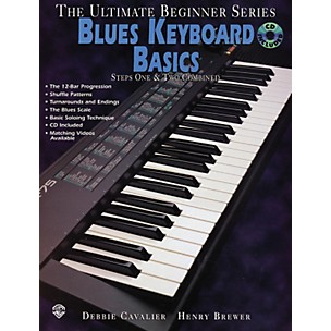 Alfred Ultimate Beginner Series - Blues Keyboard Basics (Book/CD)