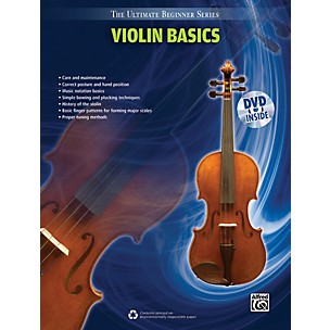 Alfred Ultimate Beginner Series: Violin Basics (Book/Online Video)