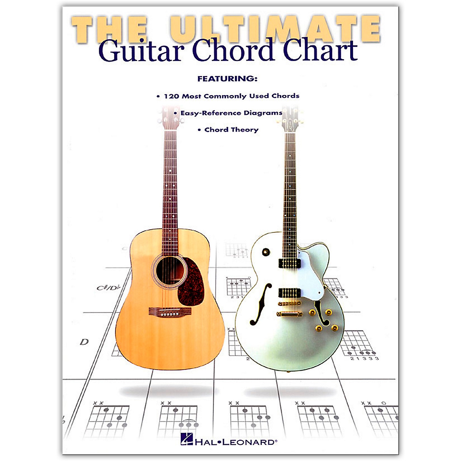 Hal Leonard Ultimate Guitar Chord Chart Book | Music & Arts