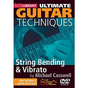 Hal Leonard Ultimate Guitar Techniques - String Bending And Vibrato Lick Library DVD