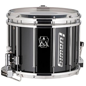 Ludwig Ultimate Marching Snare Drum, 14 x 12 in., Black