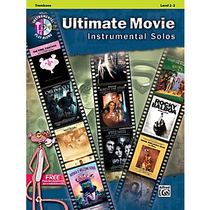Alfred Ultimate Movie Instrumental Solos for Trombone (Book/Online Audio)