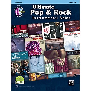 Alfred Ultimate Pop & Rock Instrumental Solos Trombone Book & CD