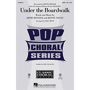 Hal Leonard Under the Boardwalk Combo (Digital) by Bette Midler Arranged by Mac Huff