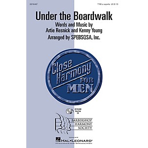 Hal Leonard Under the Boardwalk TTBB A Cappella by The Drifters