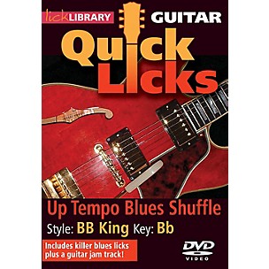 Licklibrary Up Tempo Blues Shuffle - Quick Licks Lick Library Series DVD Written by Stuart Bull