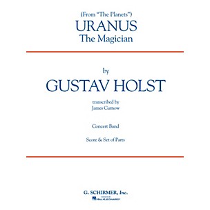 G. Schirmer Uranus (Full Score) Concert Band Level 4-5 Composed by Gustav Holst