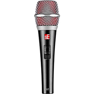 sE Electronics V7 SWITCH Dynamic Supercardioid Microphone With On/Off Switch