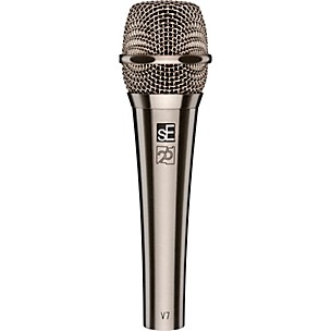 sE Electronics V7 Studio-Grade Supercardioid Handheld Microphone - 25th Anniversary Nickel