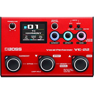 BOSS VE-22 Vocal Performer Effects Processor