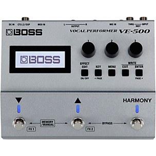 Boss VE-500 Vocal Performer Effects Stompbox