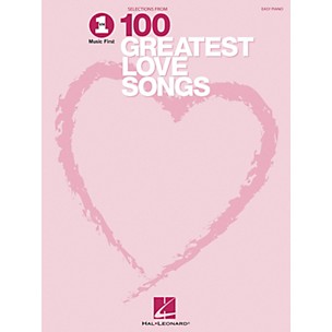 Hal Leonard VH1's 100 Greatest Love Songs For Easy Piano