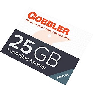 Gobbler VIP Pass 25GB Cloud Storage/Unlimited Transfers Software Download