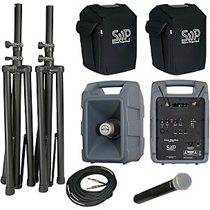 Sound Projections VM-2 Deluxe 123-Channel Hand-Held Wireless Package with Speaker