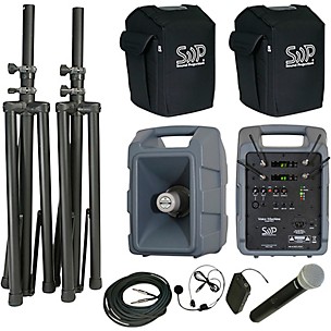 Sound Projections VM-2 Deluxe 123-Channel Handheld and Headset Package with Speaker
