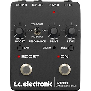 TC Electronic VPD1 Overdrive Guitar Effects Pedal