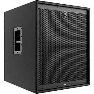 Harbinger VRS18 18" Powered Subwoofer With DSP, Casters & Slip Cover