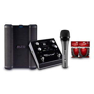 HeadRush VX5 AutoTune Pedal Bundle With Alto Busker Speaker, Sennheiser e 836 Mic & 15' Livewire Essential Mic Cable
