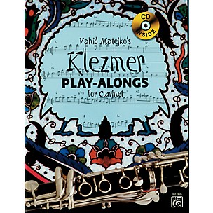 Alfred Vahid Matejko's Klezmer Play-Alongs for Clarinet Book & CD