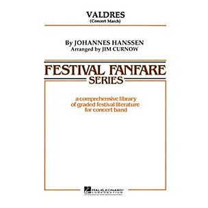 Hal Leonard Valdres - Young Concert Band Level 3 by James Curnow