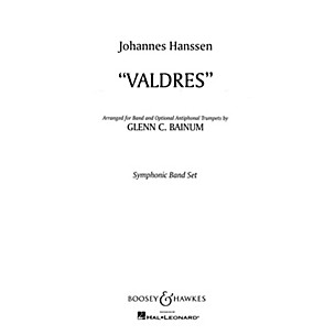 Boosey and Hawkes Valdres (Condensed Score) Concert Band Composed by Johannes Hanssen Arranged by Glenn Cliffe Bainum