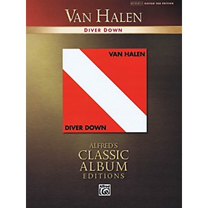 Alfred Van Halen - Diver Down Guitar Recorded Version Series Softcover Performed by Van Halen