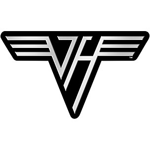 C&D Visionary Van Halen Logo Metal Sticker