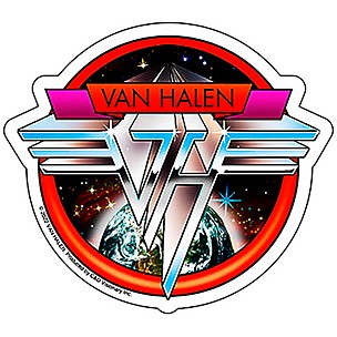 C&D Visionary Van Halen Space Sticker