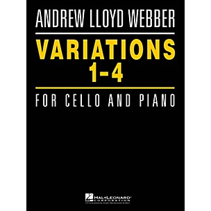 Hal Leonard Variations 1-4 for Cello and Piano Instrumental Series Softcover