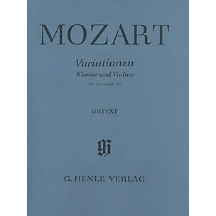 G. Henle Verlag Variations for Piano and Violin Henle Music Folios Series Softcover