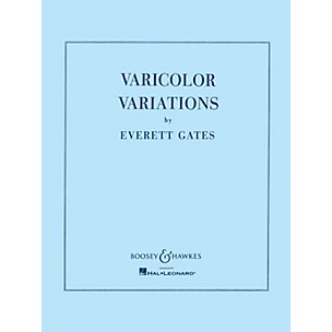 Boosey and Hawkes Varicolor Variations (String Orchestra Set) Boosey & Hawkes Orchestra Series Composed by E. Gates