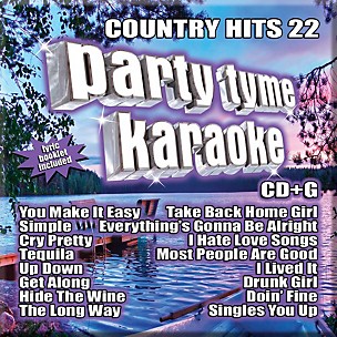 Various Artists - Party Tyme Karaoke: Country Hits, Vol. 22 (CD)