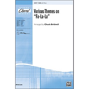 Alfred Various Themes on "Fa-La-La" SAB Choral Octavo