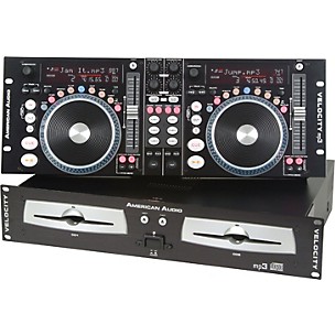 American Audio Velocity Professional Dual CD/MP3 Player