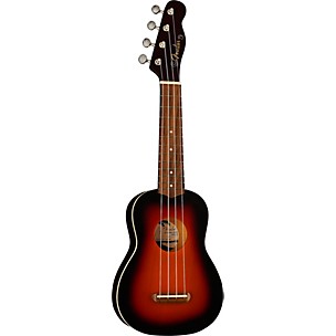 Fender Venice Soprano Ukulele Walnut Fingerboard