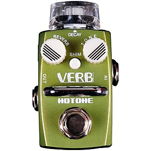 Hotone Effects Verb Digital Reverb Skyline Series Guitar Effects Pedal
