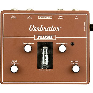 Plush Verbrator Loop and Reverb Guitar Effects Pedal
