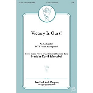 Fred Bock Music Victory Is Ours SATB composed by David Schwoebel