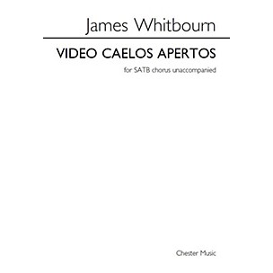 CHESTER MUSIC Video Caelos Apertos SATB a cappella Composed by James Whitbourn