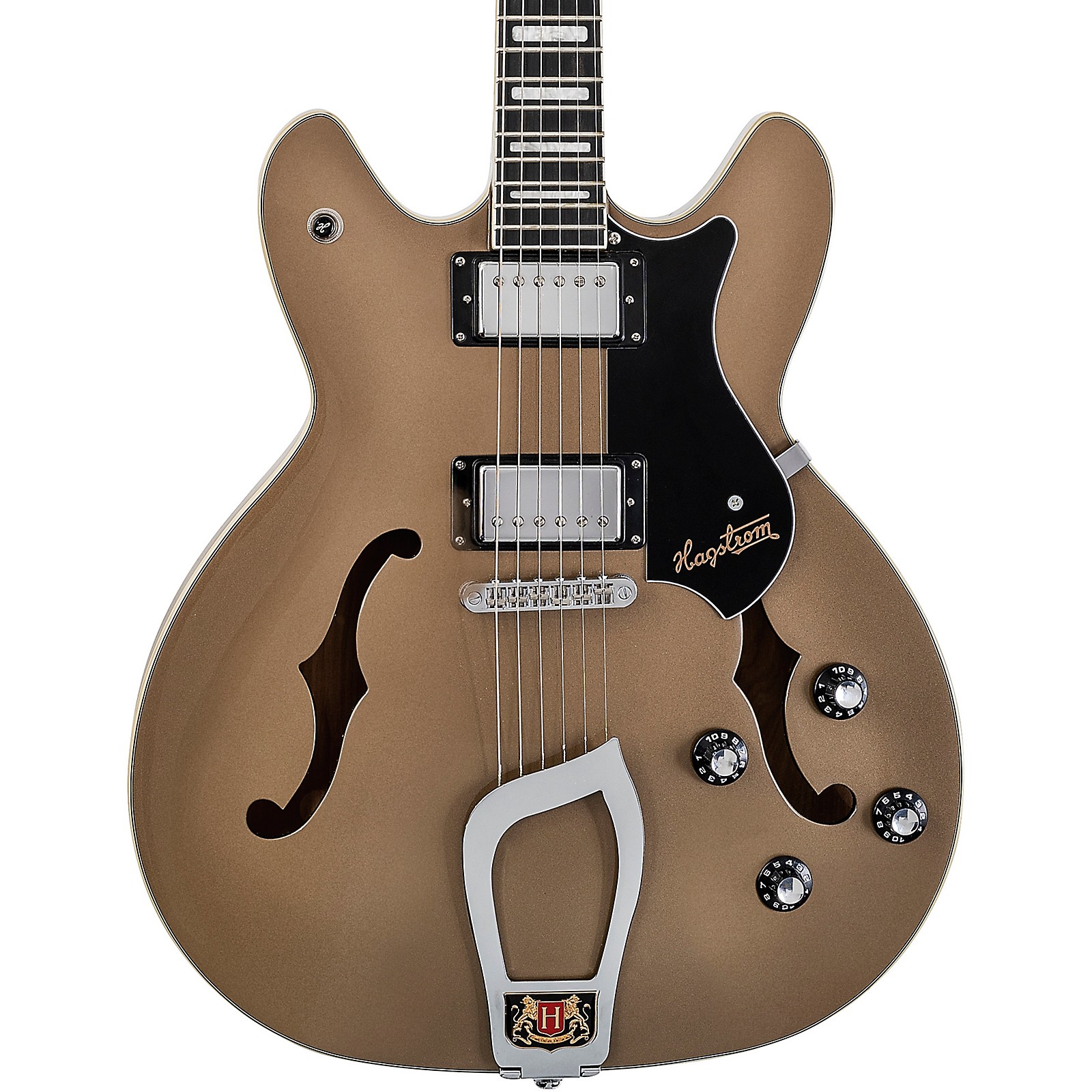 Hagstrom Viking セミアコ ギター Amazon.com: Hagstrom Viking Semi-Hollow Electric Guitar