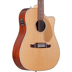 Fender Villager SCE Solid Top 12-String Acoustic-Electric Guitar